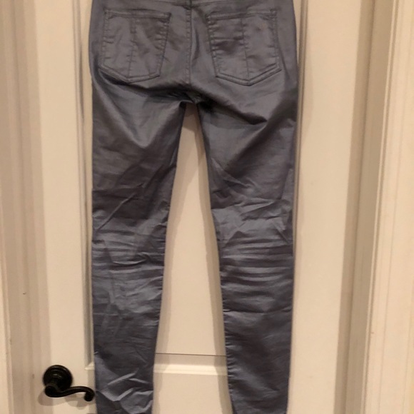 Pewter waxed jeans - Picture 2 of 4